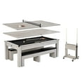 thumbnail image 1 of Barrington Monteray 3-in-1 Table: Billiards, Table Tennis & Dining with Accessories + Storage Caddy, 1 of 7