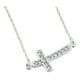 thumbnail image 1 of Cadena De Plata 925 Con Dije De Cruz Collar Mujer Brillante, 1 of 2
