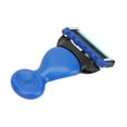 thumbnail image 4 of Men Shaving Razors, Portable Convenient Satefy Razors IPX7 Waterproof Removable Button 45 Degrees Rotating  For Beard For Women Blue, 4 of 8