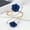 Blue, variant on 1 Pack Curtain Tiebacks, Rose with Pearls Curtain Holdbacks, Decorative Gold Curtain Tiebacks, Handmade Flower Curtain Holdbacks No Drill, Curtain Holder for Home Office Decor (Red)