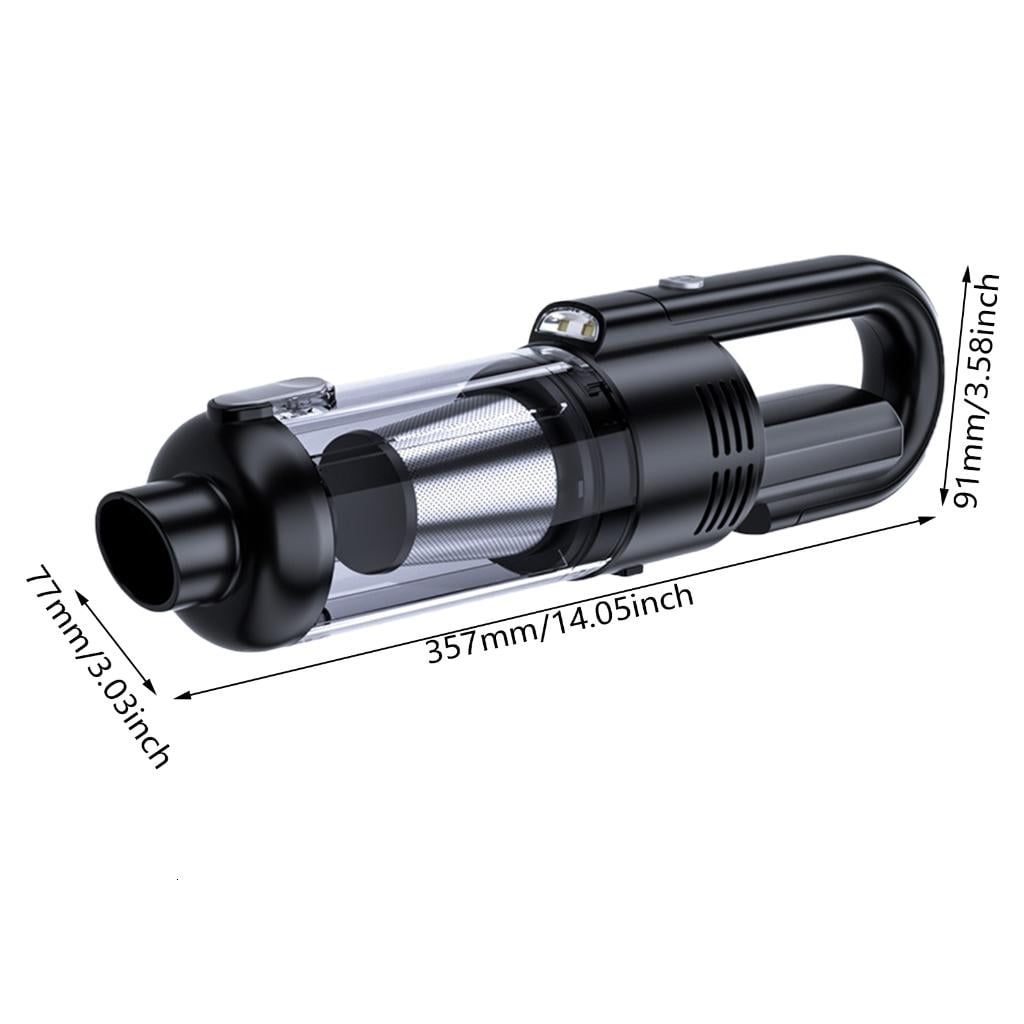 Lightweight Hand Car Vacuum Cleaner Extended Runtimes for Home Car Detailing
