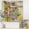 thumbnail image 3 of Designart 'Spring Bouquet II' Traditional Print on Natural Pine Wood, 3 of 3