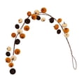 thumbnail image 2 of Artificial Fall Rattan Garland With Pumpkin 59 Inch, Polyester Plastic Foam Vines For Mantle Fireplace Thanksgiving Table Party, Autumn Harvest Holiday Home Decorations, 2 of 6