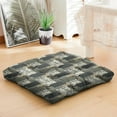 thumbnail image 3 of Dutch Velvet Meditation Pillow Boho Square Floor Cushion for Comfortable Sitting 22 x 22, 3 of 7