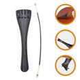 thumbnail image 1 of OULII 1Set Cello Tailpiece Metal 4Hole Durable for Cello Enthusiasts Parts, 1 of 8