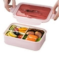 thumbnail image 4 of Fresh Box Food Containers Easy to Use With Cutlery Lunch Box for Storing Kids Snacks Takeout Leftovers, 4 of 8