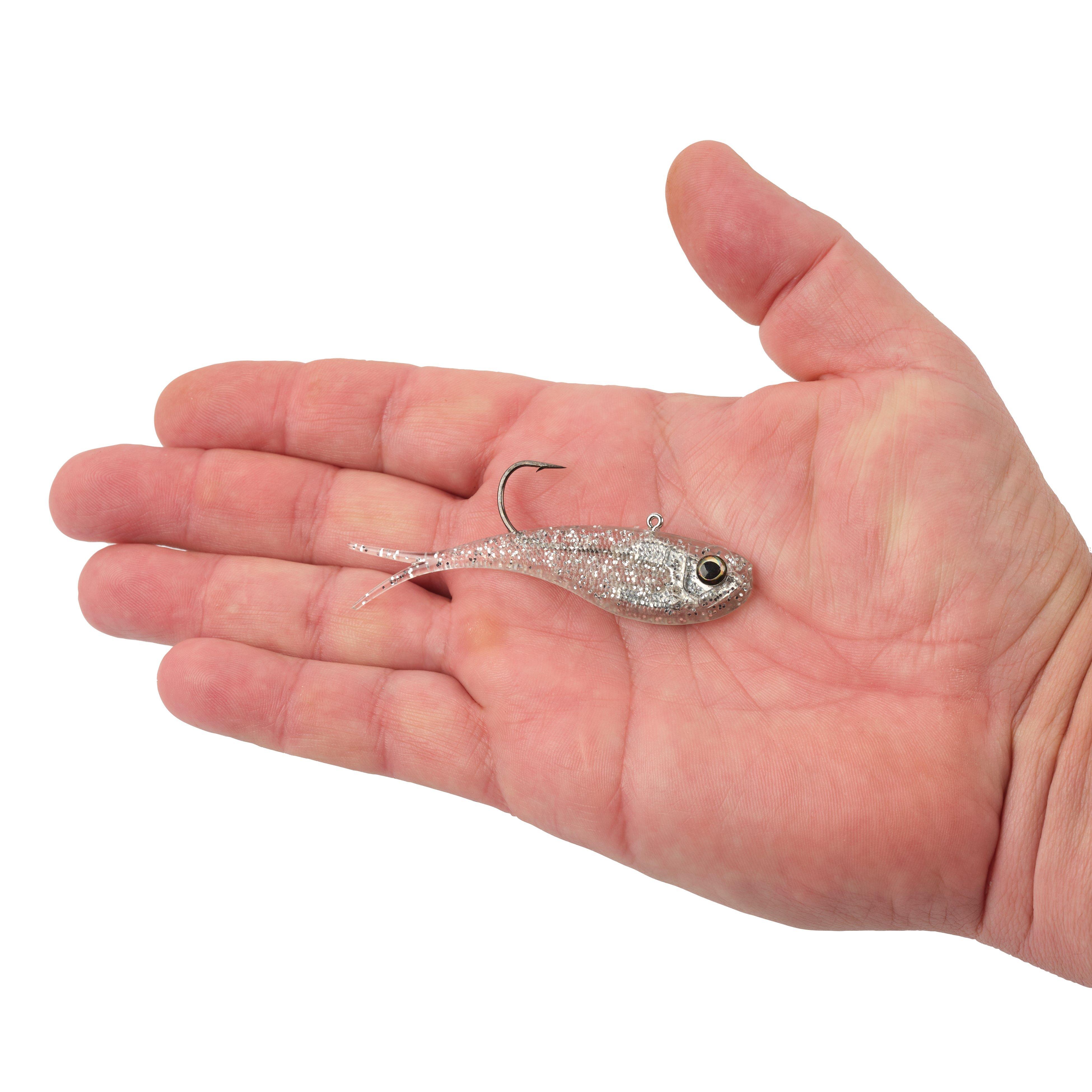 Berkley PowerBait® Power® Vibe, 3 in, Silver Bullet