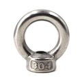 thumbnail image 1 of M20 Lifting Eye Nut 304 Stainless Steel Ring Eye Bolts Threaded Nuts Pack of 1, 1 of 4
