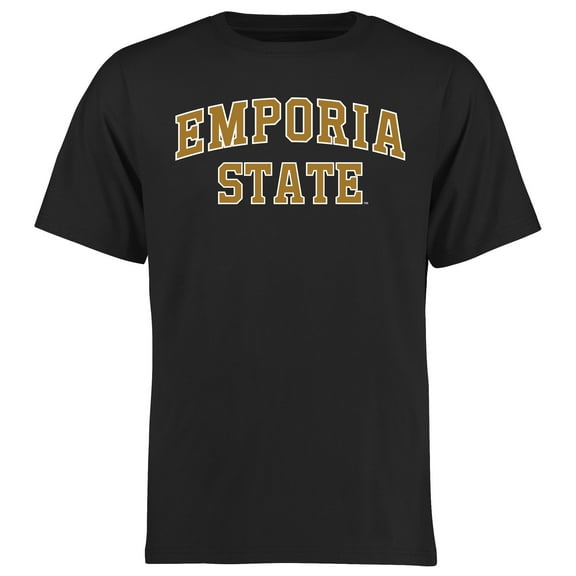 Men's Black Emporia State Hornets Everyday T-Shirt