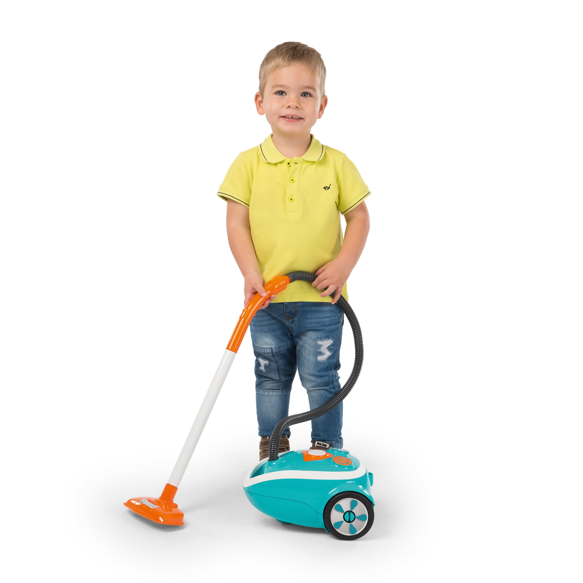 Smoby Kids Cleaning Trolley Pretend Play Toy for Ages 3+