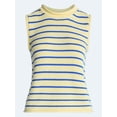 thumbnail image 5 of Free Assembly Women's Roll Neck Cotton Sweater Shell, Lightweight, Sizes XS-XXL, 5 of 5