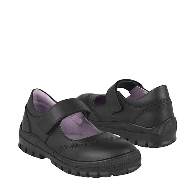 ZAPATOS ESCOLARES NIÑAS STYLO 90405 PIEL NEGRO Stylo 090405