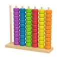 thumbnail image 2 of Diy Craft Kit Wooden Colorful Bead Abacus Counting Frame Math Learning Toy Color Sorting Game Educational Intelligence Development for Toddlers Preschool Arts and Crafts,Creative Diy Kit,Handmad, 2 of 9