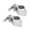22MM, variant on Pack of 2 Stainless Steel Bimini Top Clamps Clip Quick Release Mechanism Saltwater Resistant for 22mm/32mm Marine Tubes