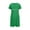 Green-2, variant on Aofany Short Sleeve Nightgowns for Women Plus Size Soft Comfortable Sleepwear Sleep Shirt Casual Print Nightdress for Women
