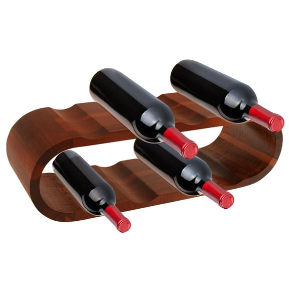 Wood Wine Racks Elegant Wine Rack Inserts Convenient Wine Bottle Holder Stand Smooth Wine Shelf Organizer All Match Wine Storage Cabinet Shelf for Home Decor