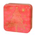 thumbnail image 1 of Caja de dulces navideña perfecl de Hierro con dibujos Animados Rojo, 1 of 8