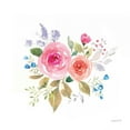 thumbnail image 3 of Nai, Danhui 12x12 Black Modern Framed Museum Art Print Titled - Lush Roses VI, 3 of 5