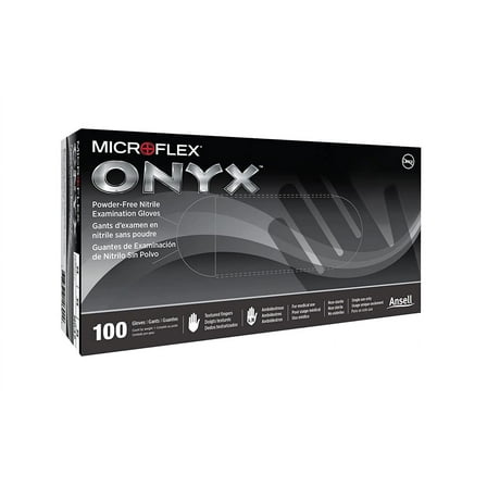 Microflex Onyx N64 Disposable Nitrile Exam Gloves for Automotive