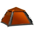 thumbnail image 2 of Automatic Hydraulic Waterproof Camping Tent, Space for 3 or 4 People with Large  and Doors, 2 of 7