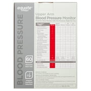 Equate Upper Arm Blood Pressure Monitor with Wide Range Cuff – Irregular Heartbeat Detection
