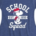 thumbnail image 3 of Peanuts - Snoopy School Squad - Toddler & Youth Girls Fit & Flare Dress, 3 of 5