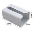 thumbnail image 2 of Kitchen Tissue Box, Wall-Mounted Drawer Box, Toilet Paper Holder, Toilet Tissue Storage Box, Wall-Mounted Tissue Box, no Need to Punch, 2 of 5