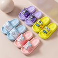 thumbnail image 3 of Zapatillas suaves antideslizantes para la familia, zapatos de EVA, Kawai, Sanrio, Kuromi, Cinamoroll dulce, 3 of 6