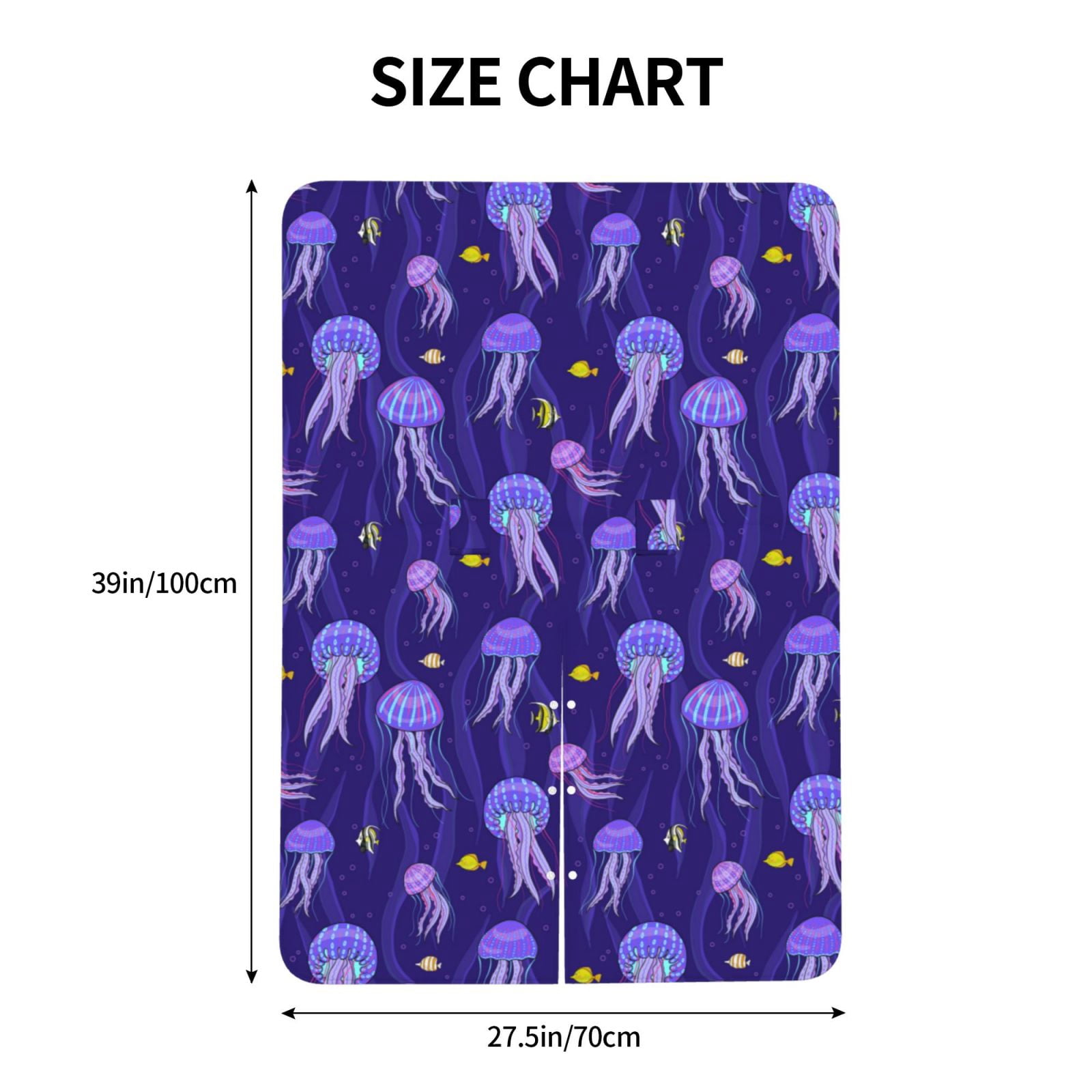 Car Seat Cover Baby - Yellow Fish Purple Jellyfish Breathable Infant Car Seat Cover for Baby Carseat, Lightweight Comfort Baby Essentials Must Haves Newborn Stuff for Girl Boy