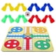 thumbnail image 2 of Tabletop Flying Chess Mat Board Game for Parties Portable Ludo Chess Interactive Desktop Game for Adults with Smooth Surface Design, 2 of 4