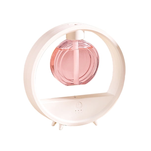 Yhmxh Difusor de aroma, humidificador automático con pulverizador, luz nocturna, aromaterapia para el hogar, dormitorio, incienso, aceite de aromaterapia, fragancias especiales, 60 ml.