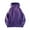 Purple, variant on TMOYZQ Men's Rain Jackets Casual 2025 Double Layered Jacket Coats Fashion Winter Long Sleeved Hooded Jacket Trendy Solid Soft Windproof Coat