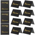 thumbnail image 4 of 50 Pcs Panneau de Table Réservé pour Restaurant Mariage Fête Noir, 4 of 8