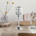 thumbnail image 4 of Elodie Crystal Candle Holder Candelabra Party Centerpiece Candlestick Home Decor M M, 4 of 7