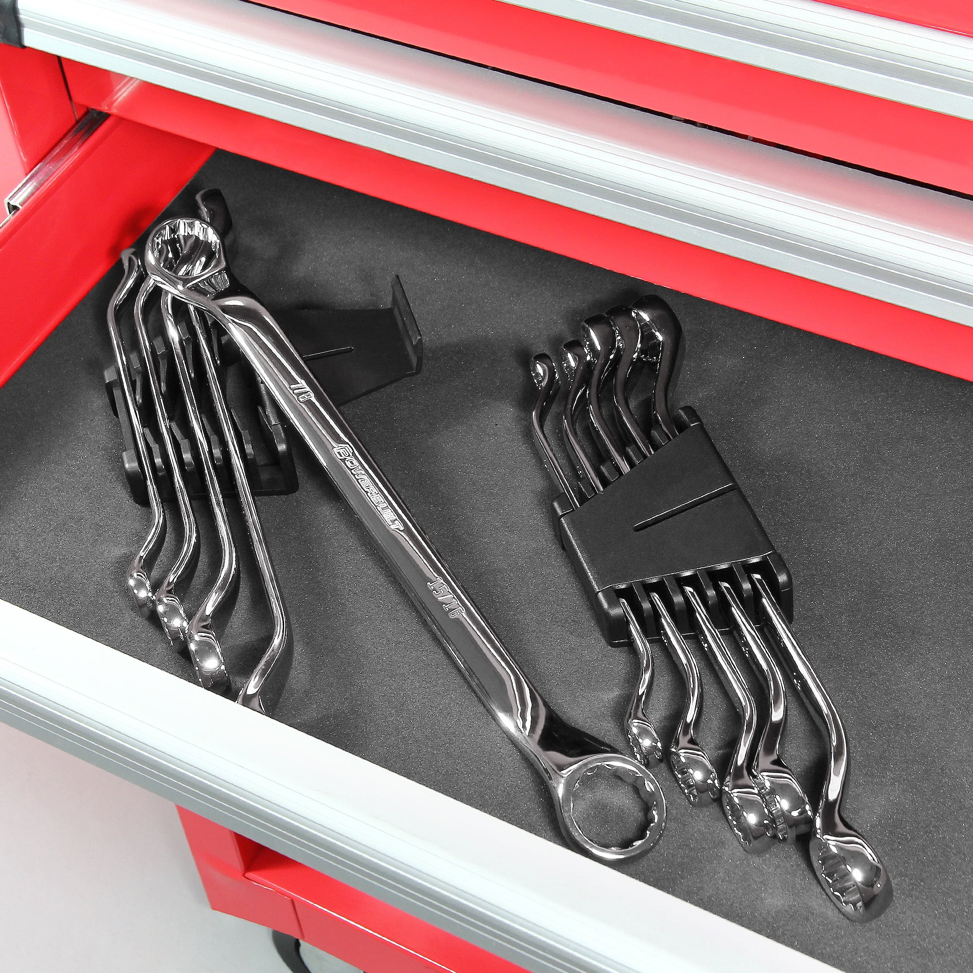 Powerbuilt 5 Piece Metric Offset Double Box-End Wrench Set - 644053