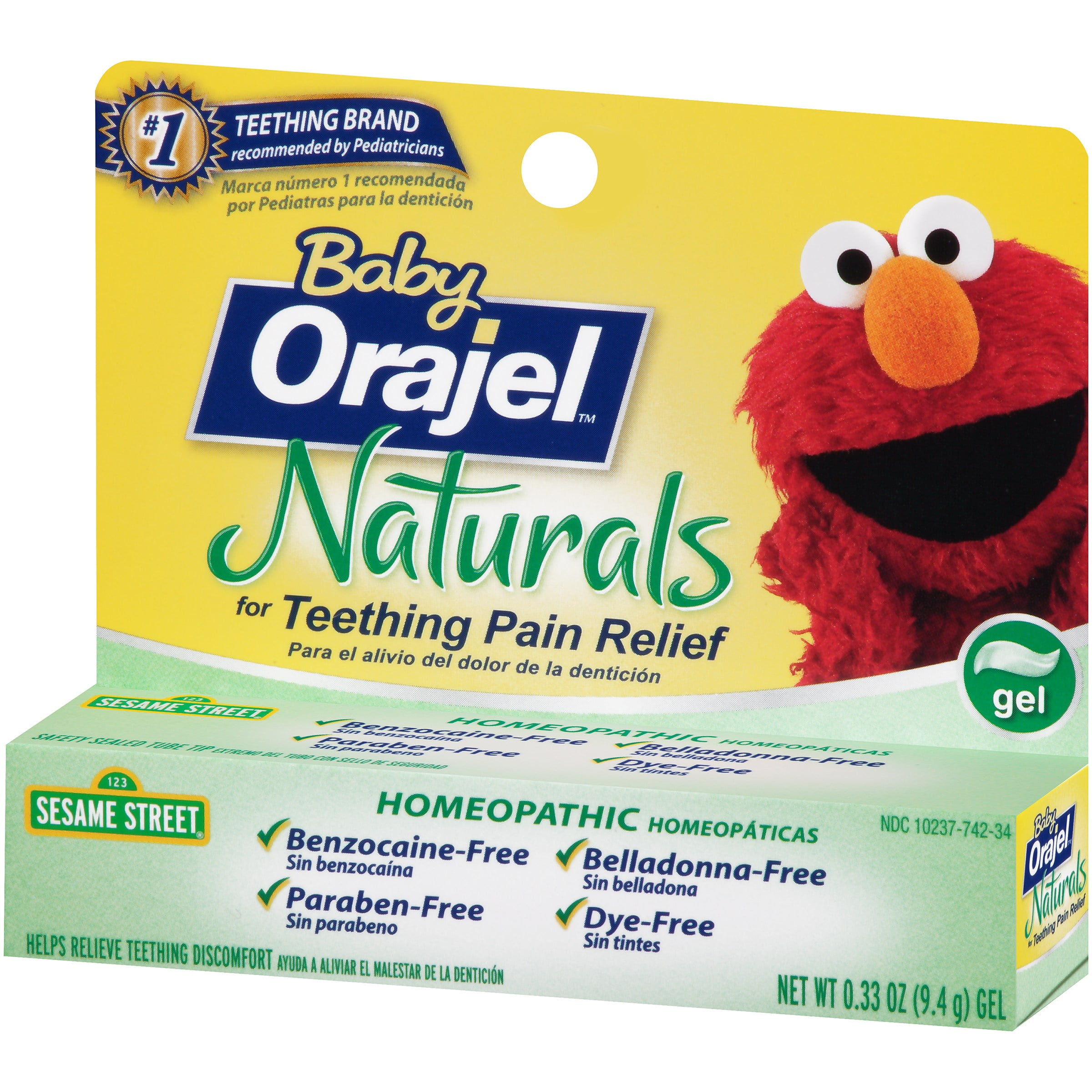 orajel teething gel