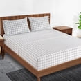thumbnail image 1 of Casa Platino Twin Juego de Sábanas Sábanas Suaves Twin 100% Algodón para Niños, Comodidad para Todas las Estaciones con Tejido de Percal, Bolsillo de 15” de Profundidad y Fácil de Lavar - Ventana, 1 of 7