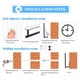 thumbnail image 4 of Organizador De Cocina Soporte Para Rollo Papel+2pcs Gancho Negro, 4 of 5
