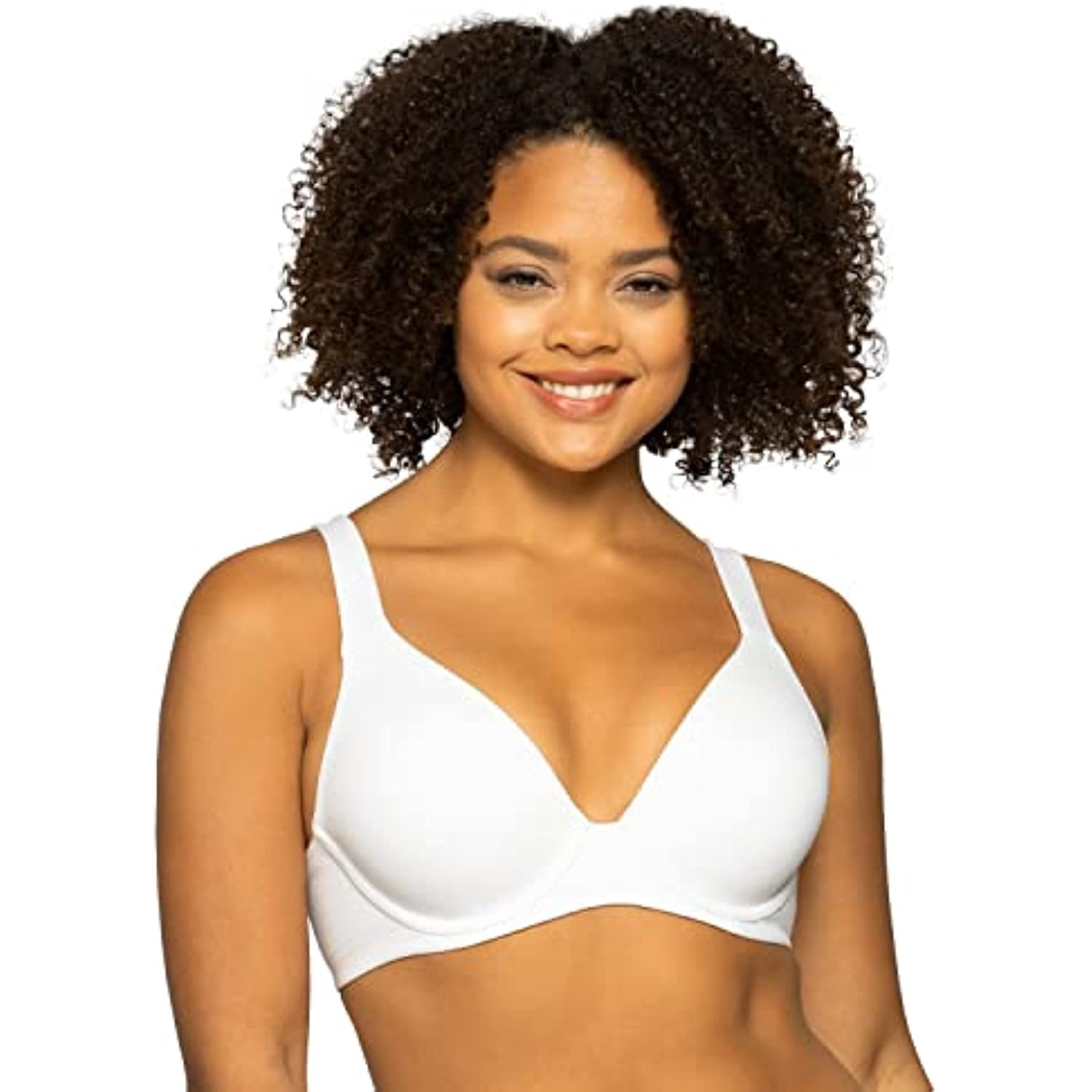 Women's Vanity Fair 75204 Beyond Comfort Full Coverage Underwire Bra (Rare Blue 36D)