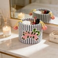 thumbnail image 4 of EGNMCR Storage Bins, Storage Containers Storage Basket Cute Snack Storage Bucket Toy Cottons Rope Entrance Desktop Storage Box Sorting Miscellaneous Storage Basket Cotton storage basket, 4 of 6
