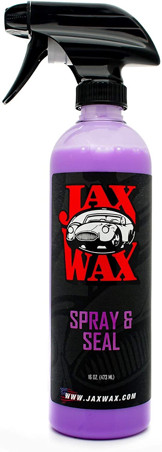 Jax Wax Spray and Seal Carnauba Car Wax Detailing Spray Polish 16