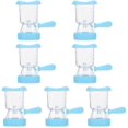 thumbnail image 1 of 8pcs Silicone Eye Wash Cup Eye Bath Eye Flush Cleaning Cups with Storage Container for Refresh and Clean Tired Eyes, 1 of 5