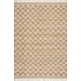 thumbnail image 3 of Hauteloom Ionut Jute Living Room, Bedroom Area Rug - Farmhouse - Lambswool,Dark Brown,Faded Driftwood - 12' x 15', 3 of 20