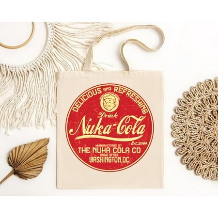 vintage Delicious And Refreshing Drink Nuka-cola Manufactured By The Nuka Cola Co Home Tote Bag-TH22333