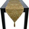 thumbnail image 2 of Sherry Kline  Champlain Gold Table Runner 12 x 90, 2 of 2