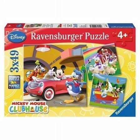 Ravensburger 3x49 Piece Puzzle Walt Disney Mickey Club House 092475