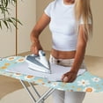 thumbnail image 2 of HELLHERO Ironing Board Cover - Petite Floral Print Ironing Board Cover - Laundry Room Decor - Fits Standard Size 15"x 54", 2 of 4