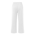 thumbnail image 5 of StSilkitty Loose Sweatpants for Boys Girls Solid Color High Waist Elastic Drawstring Wide Leg Jogger Trousers with Pockets, 5 of 9