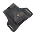 thumbnail image 5 of PU Leather Cigarette and Lighter Case Pouch with Belt Loop for 20 Count Cigarette Men's Cellphone Waist Belt Pouch Grey, 5 of 5