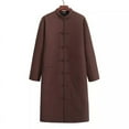 thumbnail image 1 of Chinese Traditional Tang Jacket Lonf Kung Fu Tai Chi Uniform Martial Thick Coat, 1 of 5
